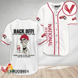 Achmed Back Off With National Bohemian Baseball Jersey, Perfect Gifts For Fans - Vesles2014S