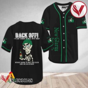 Achmed Back Off With New Glarus Beer Baseball Jersey, Perfect Gifts For Fans - Vesles2014S 3