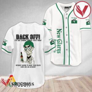 Achmed Back Off With New Glarus Beer Baseball Jersey, Perfect Gifts For Fans - Vesles2014S