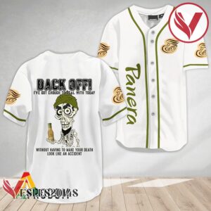 Achmed Back Off With Panera Bread Baseball Jersey, Perfect Gifts For Fans - Vesles2014S
