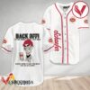 Achmed Back Off With Schaefer Beer Baseball Jersey, Perfect Gifts For Fans - Vesles2014S