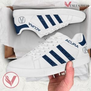 Acura Logo Print Stan Smith Shoes, Unique Sneaker For Fans - Vesles2014s
