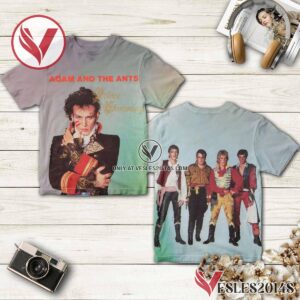 Adam And The Ants Prince Charming Album Cover Shirt, Unique Gifts For Music Lovers - Vesles2014S