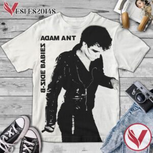 Adam Ant B-side Babies Compilation Album Cover Shirt, Perfect Gifts For Music Lovers - Vesles2014S