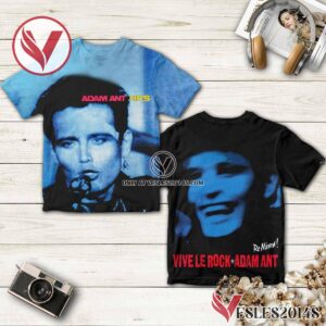 Adam Ant Hits Album Cover Shirt, Unique Gifts For Music Lovers - Vesles2014S
