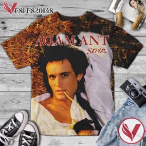 Adam Ant Strip Album Cover Style 2 Shirt, Perfect Gifts For Music Lovers - Vesles2014S