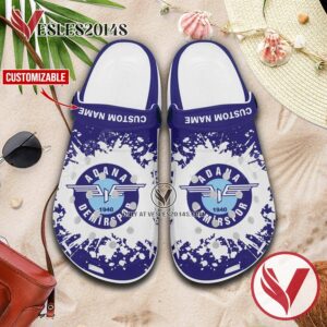 Adana Demirspor Crocs Clogs, Unique Footwear For Fans 1