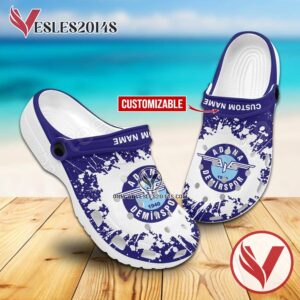 Adana Demirspor Crocs Clogs, Unique Footwear For Fans