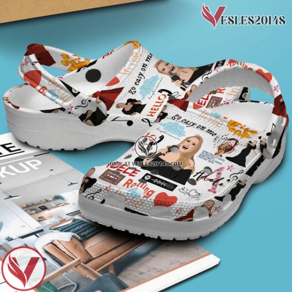 Adele Music Crocs Crocband Clogs Shoes, Unique Gifts For Fans - Vesles2014S 2