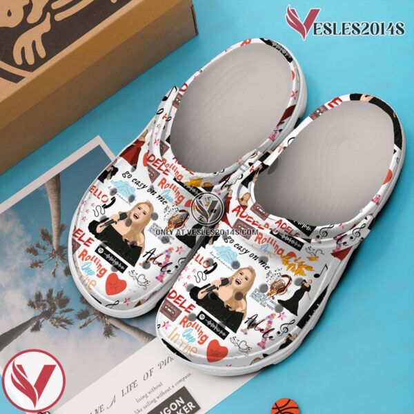 Adele Music Crocs Crocband Clogs Shoes, Unique Gifts For Fans - Vesles2014S 3