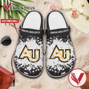 Adelphi University Logo Crocs Clogs, Unique Footwear For Fans 1