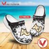 Adelphi University Logo Crocs Clogs, Unique Footwear For Fans