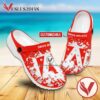 Adobe Logo Crocs Clogs, Unique Footwear For Fans