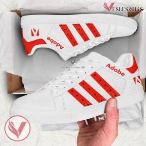 Adobe Logo Print Stan Smith Shoes For Men And Womens - Vesles2014s