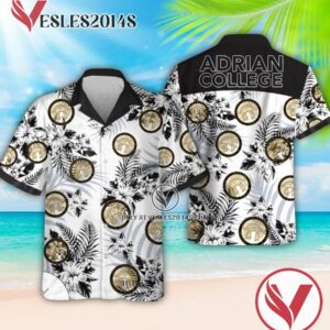 Adrian College Logo Hawaiian Suit, Unique Outfit For Fans - Vesles2014S 1