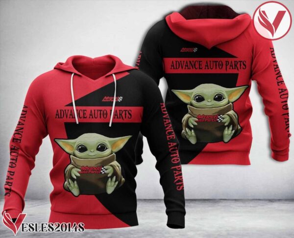 Advance Auto Parts Baby Yoda Custom Hoodie - Vesles2014S