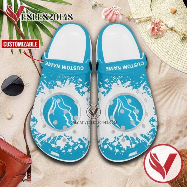 Advance Beauty College Logo Crocs Clogs, Unique Footwear For Fans 1