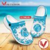Advance Beauty College Logo Crocs Clogs, Unique Footwear For Fans