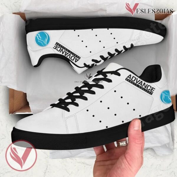 Advanced Beauty College Logo Stan Smith Shoes, Unique Sneaker For Fans - Vesles2014s 1