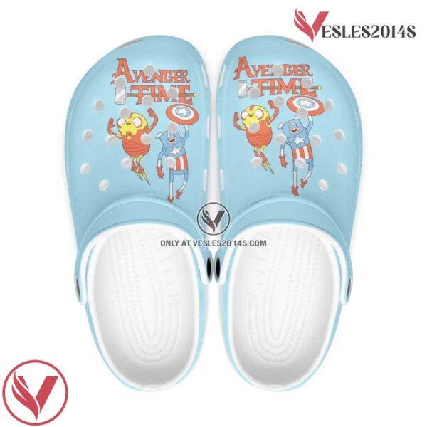 Adventure Time Cartoon Crocs Crocband Shoes Clogs Custom Name For Men Women and Kids, Unique Gift From  Vesles2014S