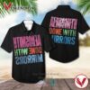 Aerosmith Band Done With Mirrors Album Cover Hawaiian Shirt, Best Gift For Music Lovers Vesles2014S