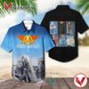 Aerosmith Band Rock in a Hard Place Album Cover Hawaiian Shirt, Best Gift For Music Lovers Vesles2014S