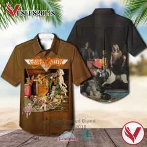 Aerosmith Band Toys in the Attic Album Cover Hawaiian Shirt, Best Gift For Music Lovers Vesles2014S