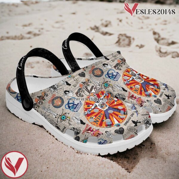 Aerosmith Music Crocs Crocband Clogs Shoes, Unique Gifts For Fans Style 1 - Vesles2014S 2
