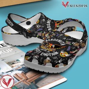 Aerosmith Music Crocs Crocband Clogs Shoes, Unique Gifts For Fans Style 2 - Vesles2014S 2