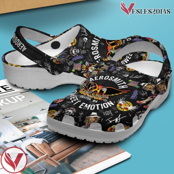 Aerosmith Music Crocs Crocband Clogs Shoes, Unique Gifts For Fans Style 2 - Vesles2014S 2