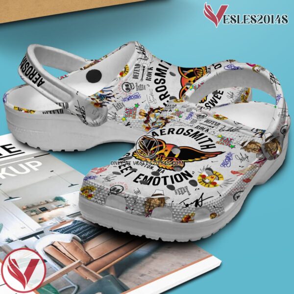 Aerosmith Music Crocs Crocband Clogs Shoes, Unique Gifts For Fans Style 5 - Vesles2014S 2