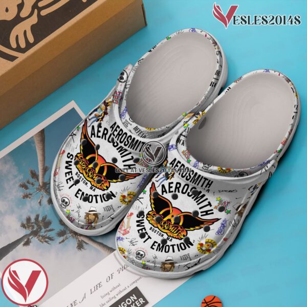 Aerosmith Music Crocs Crocband Clogs Shoes, Unique Gifts For Fans Style 5 - Vesles2014S 3