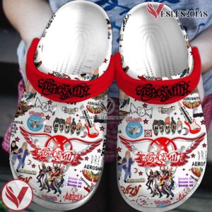 Aerosmith Music Crocs Crocband Clogs Shoes, Unique Gifts For Fans Style 6 - Vesles2014S