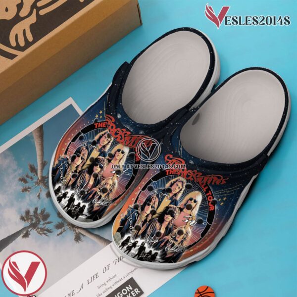Aerosmith Musicosmith Music Crocs Crocband Clogs Shoes, Unique Gifts For Fans Style 2 - Vesles2014S 3