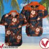 Aerosmith Orange Hibiscus Flowers Hawaiian Shirt, Unique Gifts For Friends - Vesles2014S 1
