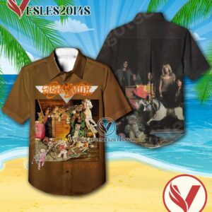 Aerosmith Toys In The Attic Album Cover Hawaiian Shirt, Unique Gifts For Music Lovers - Vesles2014S