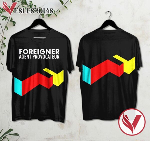 Agent Provocateur Album By Foreigner Shirt, Perfect Gifts For Music Lovers - Vesles2014S