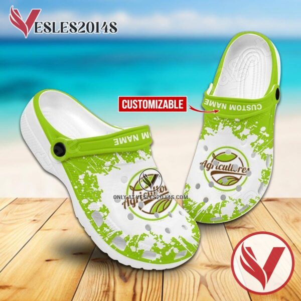 Agricultores Custom Crocs Clogs, Unique Footwear For Fans