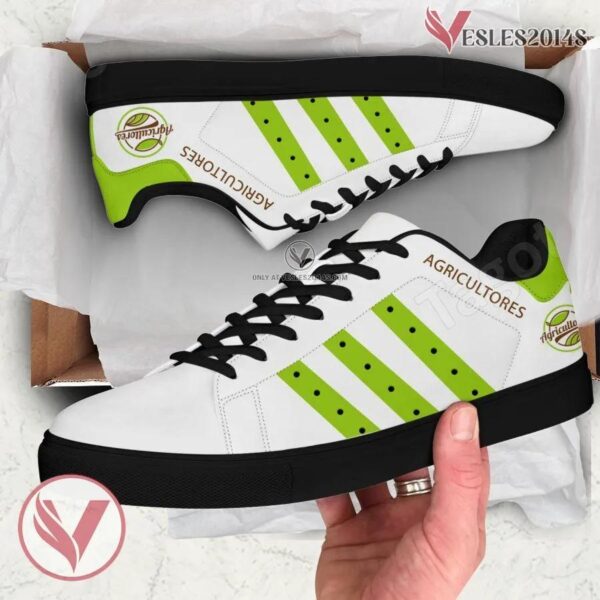 Agricultores Logo Stan Smith Shoes, Unique Sneaker For Fans - Vesles2014s 1