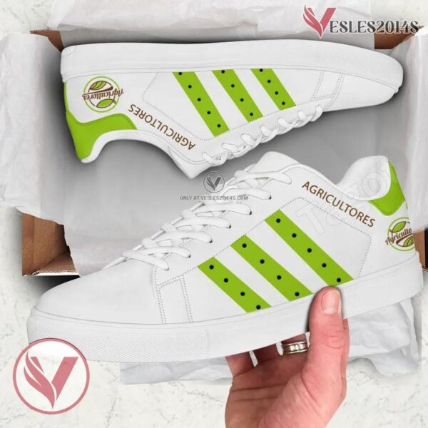 Agricultores Logo Stan Smith Shoes, Unique Sneaker For Fans - Vesles2014s