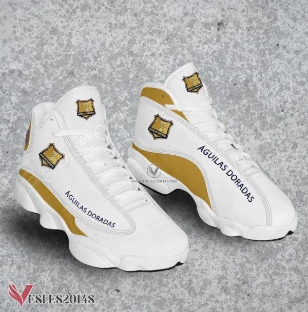 Aguilas Doradas Logo Air Jordan 13 Shoes, Best Sneaker Gifts For Fans - Vesles2014s
