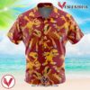 Agumon Digimon Hawaiian Button Up Shirt, Perfect Gifts For Anime Lovers - Vesles2014S