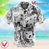 Ahegao Manga Collage Hawaiian Button Up Shirt, Perfect Gifts For Anime Lovers - Vesles2014S