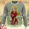 Ahegao Zelda Ugly Christmas Sweater, Unique Christmas Gift For Fans - Vesles2014S