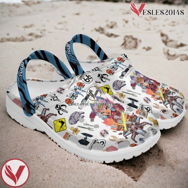 Ahsoka Star Wars Movie Crocs Crocband Clogs Shoes Comfortable For Men Women and Kids - Vesles2014S 2