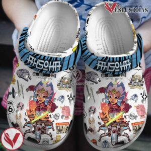 Ahsoka Star Wars Movie Crocs Crocband Clogs Shoes Comfortable For Men Women and Kids - Vesles2014S