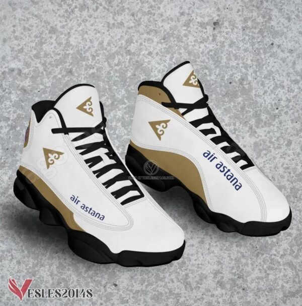 Air Astana Logo Air Jordan 13 Shoes, Best Sneaker Gifts For Fans - Vesles2014s 1