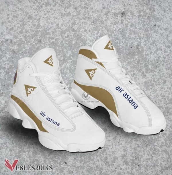 Air Astana Logo Air Jordan 13 Shoes, Best Sneaker Gifts For Fans - Vesles2014s
