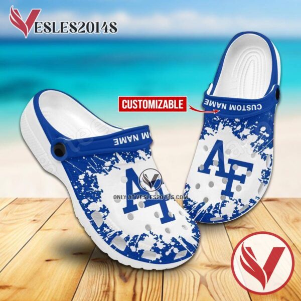 Air Force Falcons Logo Crocs Clogs, Unique Footwear For Fans