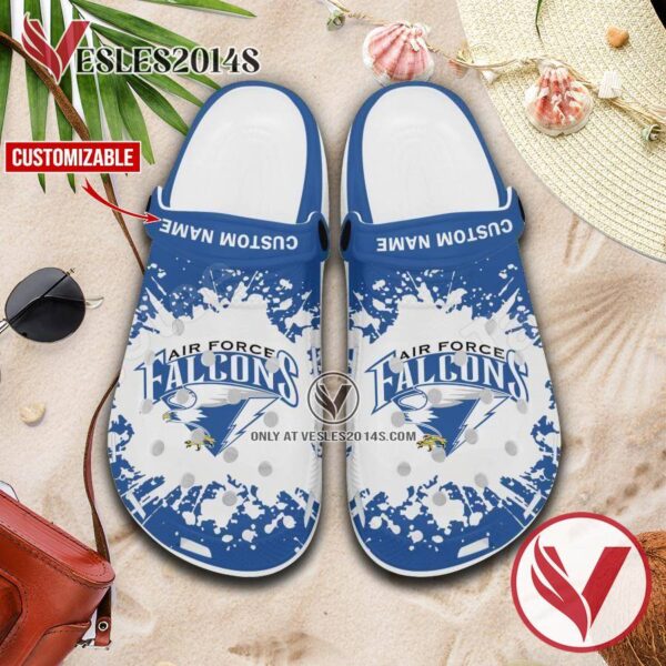 Air Force Logo Custom Crocs Clogs, Unique Footwear For Fans 1